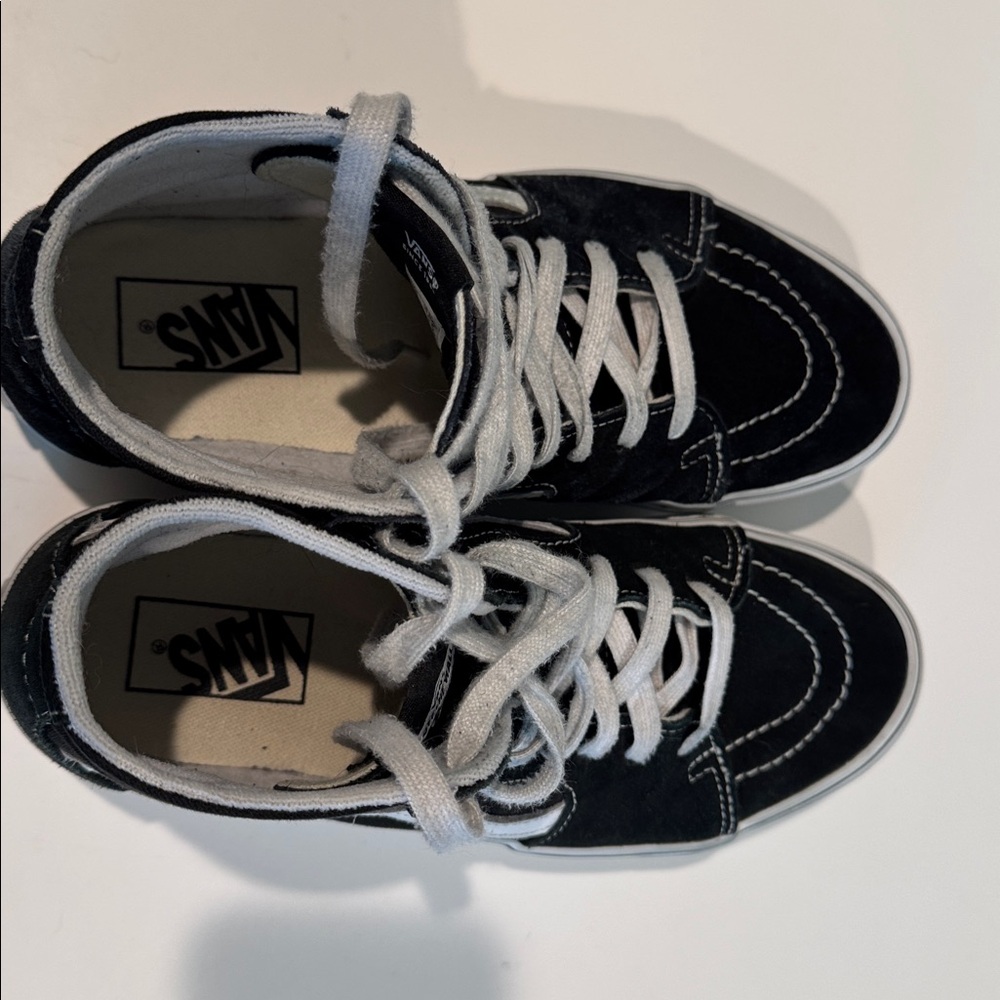 Vans Sk8-Hi Tapered Platform Shoe Wm 9.5/Mn 8 - Picture 6 of 10